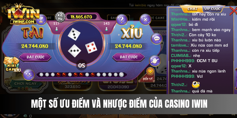 Một số ưu điểm và nhược điểm của casino trực tuyến uy tín 2021